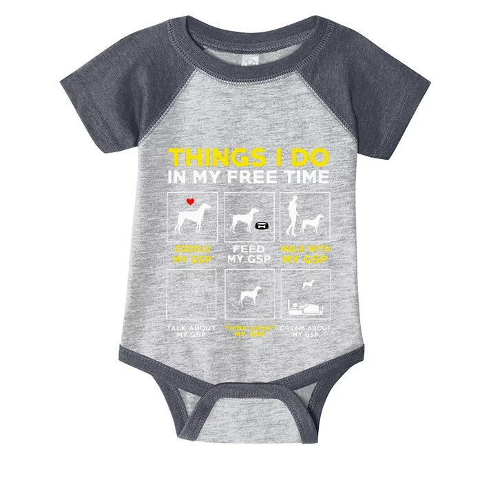 German Shorthair Pointer Gsp Life Infant Baby Jersey Bodysuit