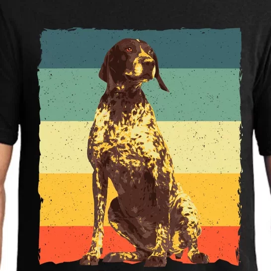 German Shorthaired Pointer Art GSP Dog Lover Pajama Set