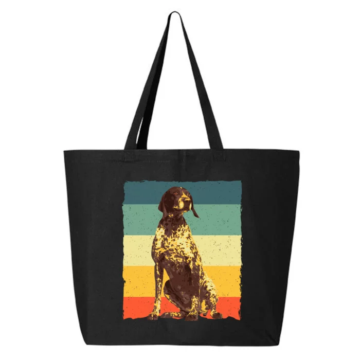 German Shorthaired Pointer Art GSP Dog Lover 25L Jumbo Tote