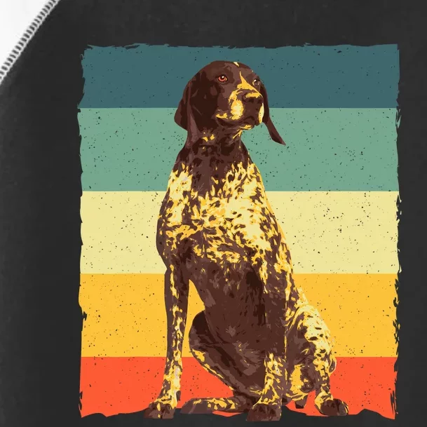 German Shorthaired Pointer Art GSP Dog Lover Toddler Fine Jersey T-Shirt