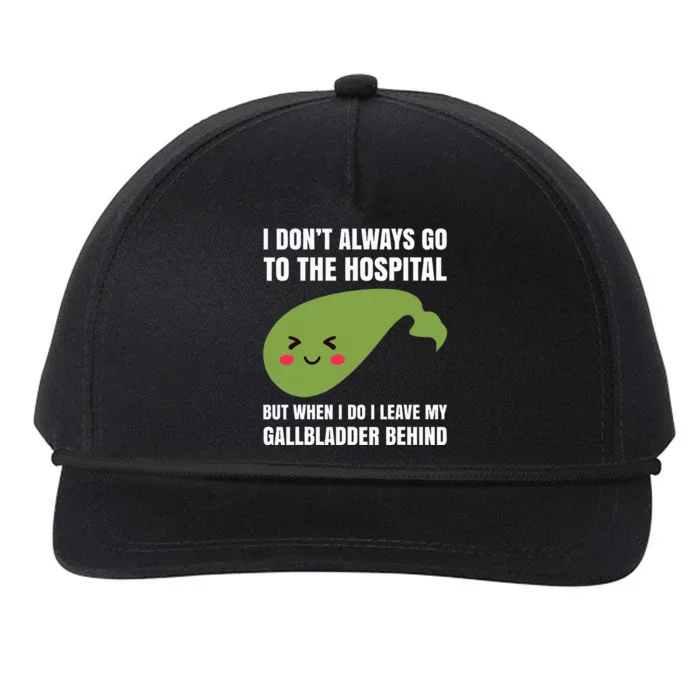 Gallbladder Surgery Removal Recovery Snapback Five-Panel Rope Hat