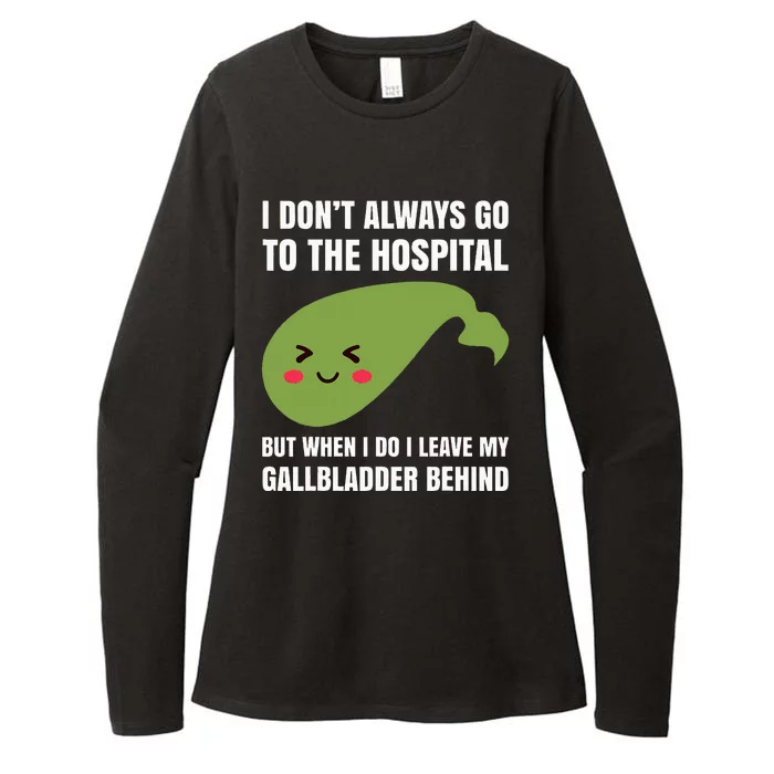 Gallbladder Surgery Removal Recovery Womens CVC Long Sleeve Shirt