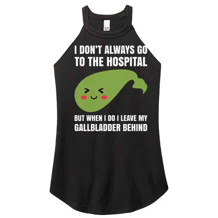 Gallbladder Surgery Removal Recovery Women’s Perfect Tri Rocker Tank