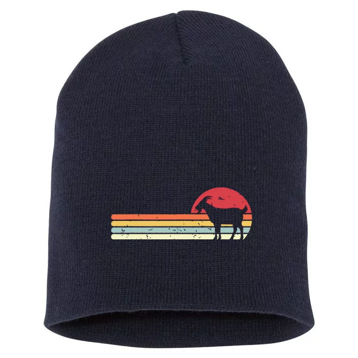 Goat Shirts Retro Style Short Acrylic Beanie