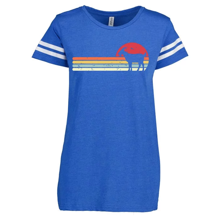 Goat Shirts Retro Style Enza Ladies Jersey Football T-Shirt