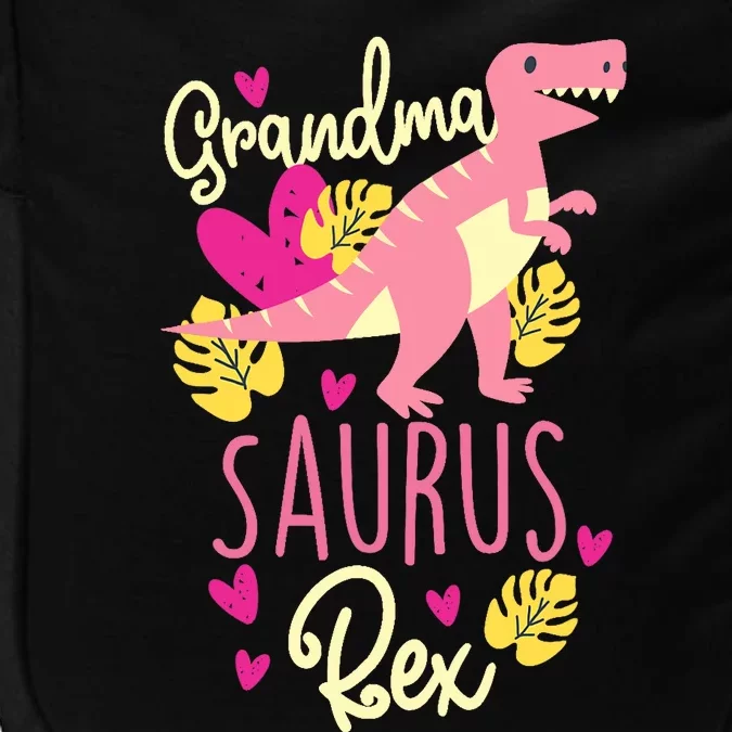 Grandma Saurus Rex Dinosaur Impact Tech Backpack