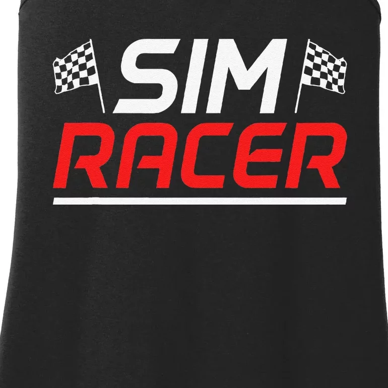 Gaming Simulation Racer Car Race Sim Racing Ladies Essential Tank