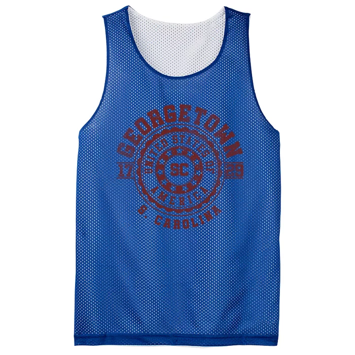 Georgetown Sc South Carolina Vintage City S Gift Mesh Reversible Basketball Jersey Tank