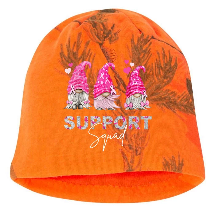 Gnome Support Squad Breast Cancer Kati - Camo Knit Beanie