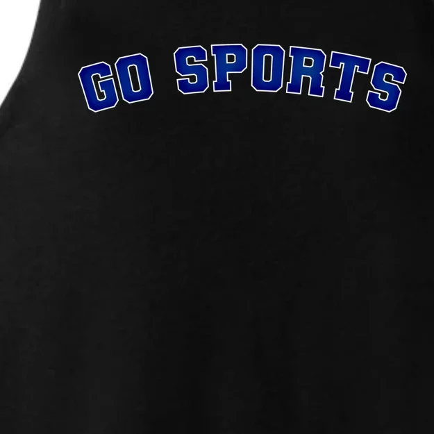 Go Sports Sarcastic Football Gift Ladies Tri-Blend Wicking Tank