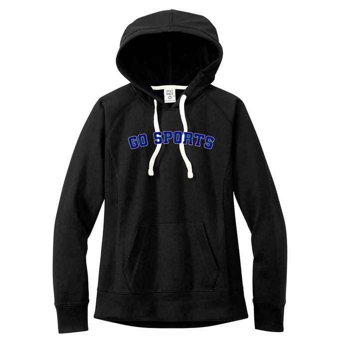 Go Sports Sarcastic Football Gift Women's Fleece Hoodie