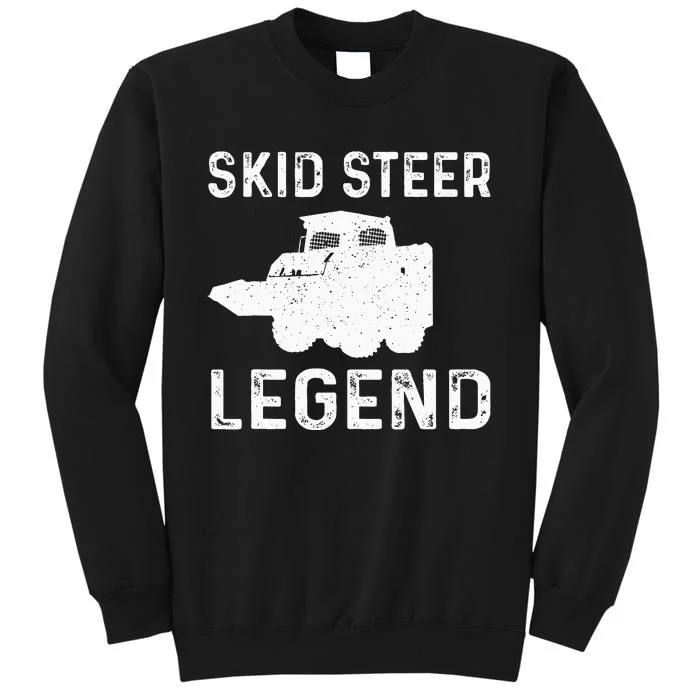 Great S Steer Legend Costume Construction Machinery Tall Sweatshirt