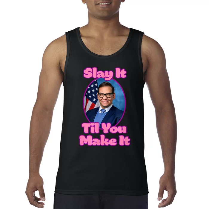 George Santos Slay Design Tank Top