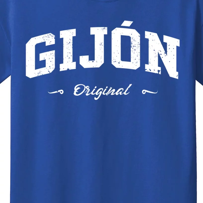 Gijón Spain Sport Souvenir Design Great Gift Kids T-Shirt