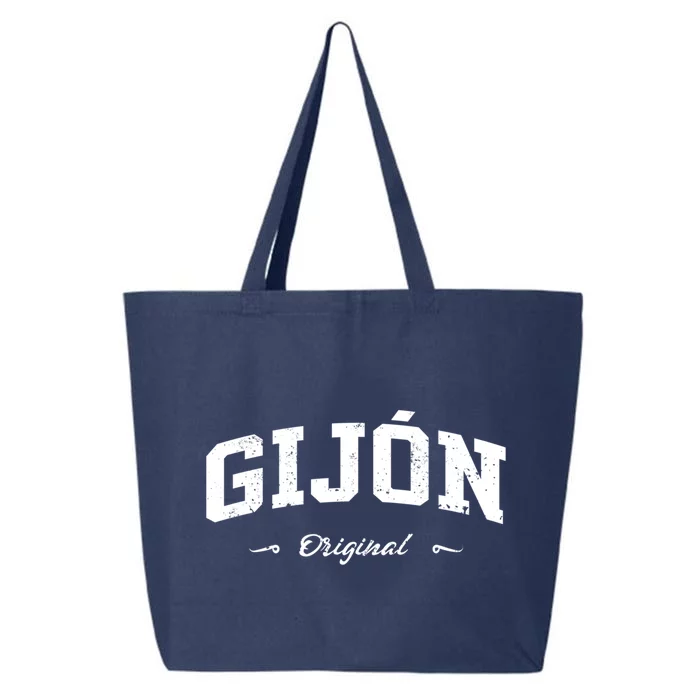 Gijón Spain Sport Souvenir Design Great Gift 25L Jumbo Tote