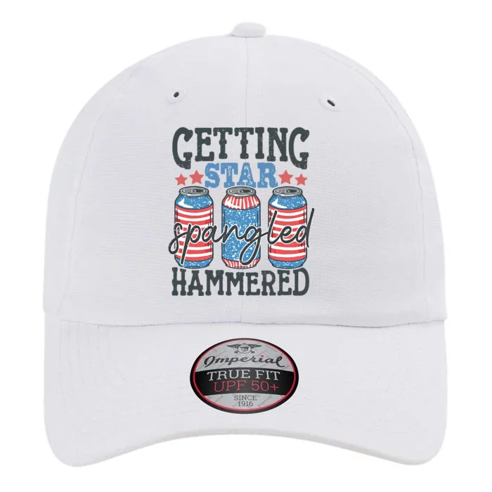 Getting Star Spangled Hammered Funny 4th Of July Drinking Party The Original Performance Cap