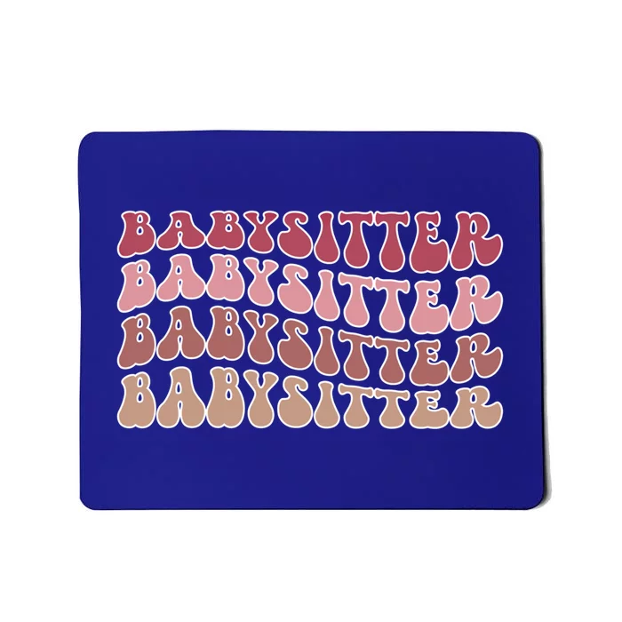 Groovy Sitter Sitting Sitters Gift Mousepad