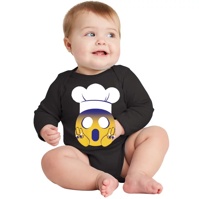 Golden State Scream Baby Long Sleeve Bodysuit