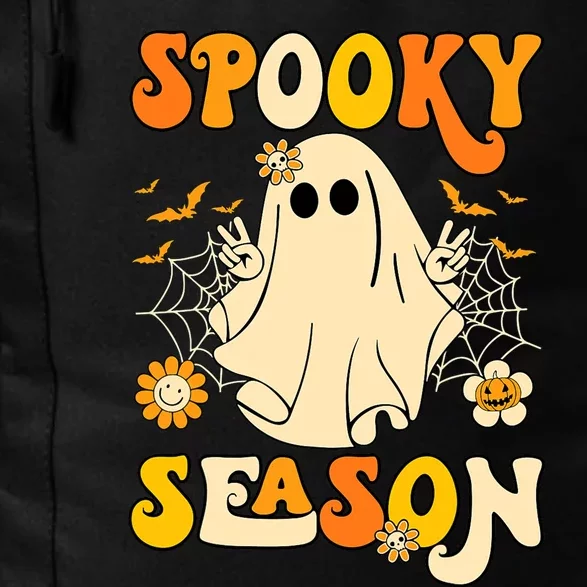 Ghost Spooky Season Funny Halloween Daily Commute Backpack