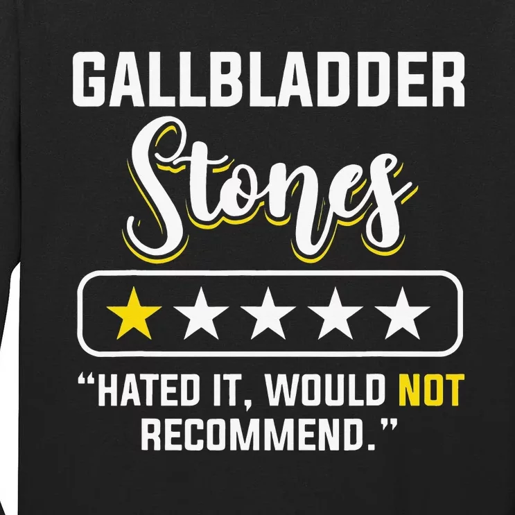 Gallbladder Stones Survivor Tall Long Sleeve T-Shirt