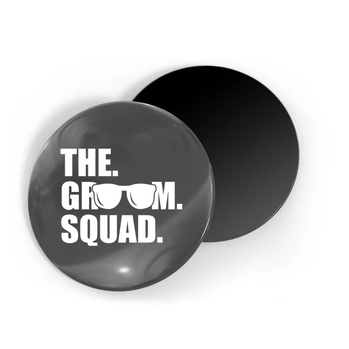 Groom Squad Sunglasses Bachelor Party Magnet