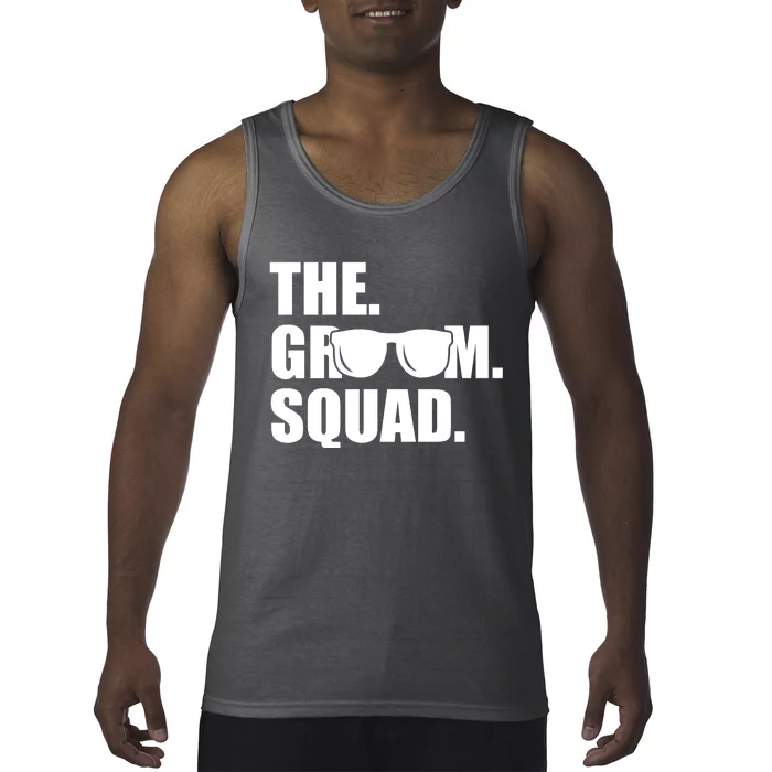 Groom Squad Sunglasses Bachelor Party Tank Top