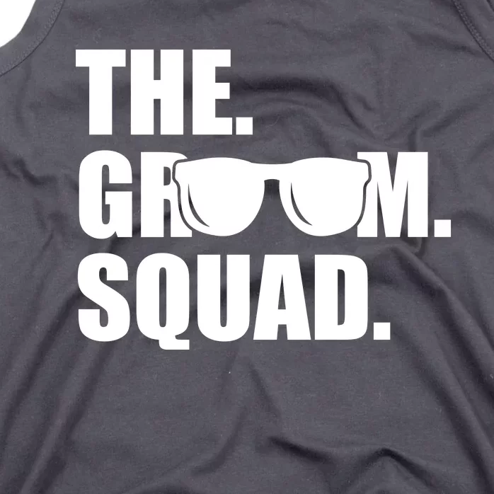 Groom Squad Sunglasses Bachelor Party Tank Top