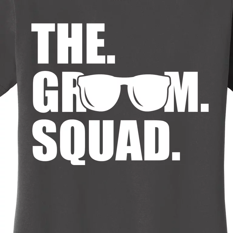 Groom Squad Sunglasses Bachelor Party Women's T-Shirt