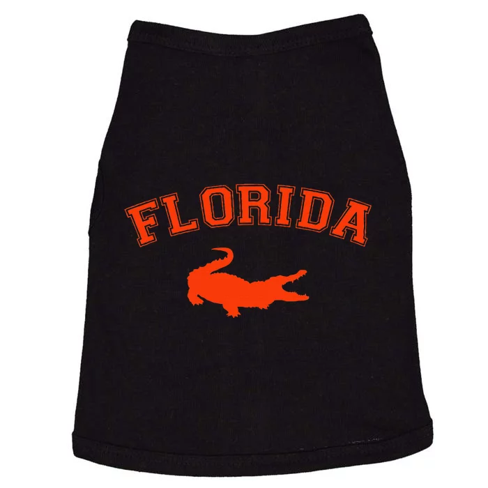 Gator School Sports Fan Team Spirit Mascot Heart Gift Doggie Tank