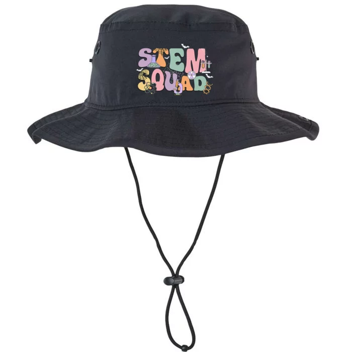 Groovy Steam Squad Halloween Technology Teacher Team Student Legacy Cool Fit Booney Bucket Hat