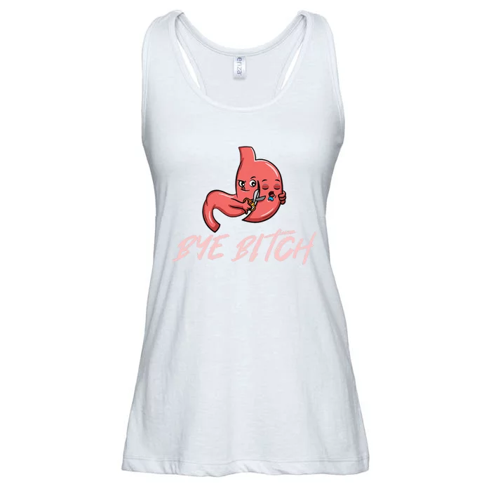 Gastric Sleeve Surgery Awareness Humor Ladies Essential Flowy Tank