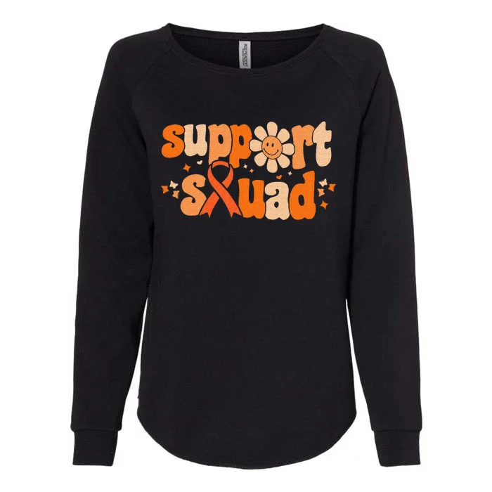 Groovy Support Squad Multiple Sclerosis Awareness Mom Women Womens California Wash Sweatshirt