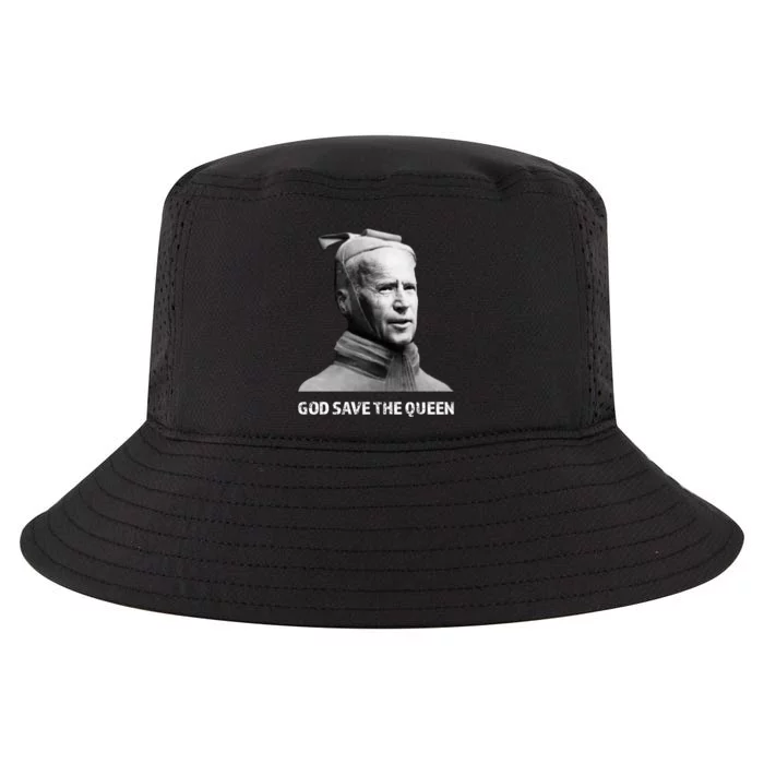 God Save The Queen Man Funny Joe Biden Shirts Cool Comfort Performance Bucket Hat