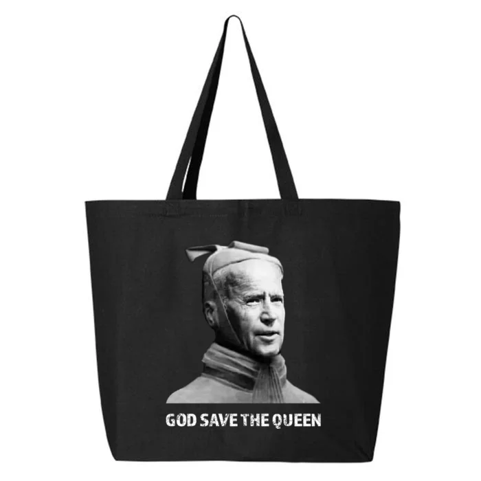 God Save The Queen Man Funny Joe Biden Shirts 25L Jumbo Tote