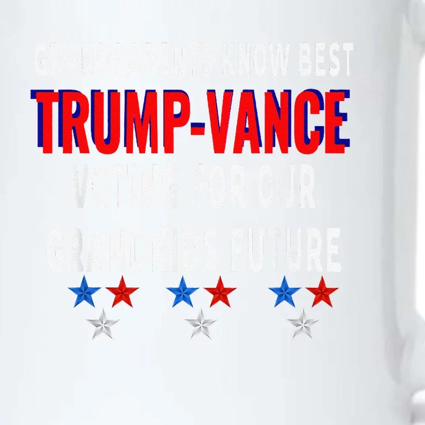 Grandparents Support Trump Vance Strong Message Election Black Color Changing Mug