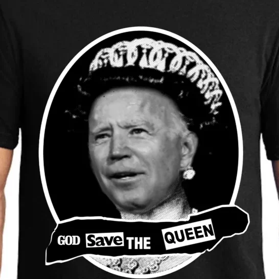 God Save The Queen Man Funny Joe Biden Shirts Pajama Set