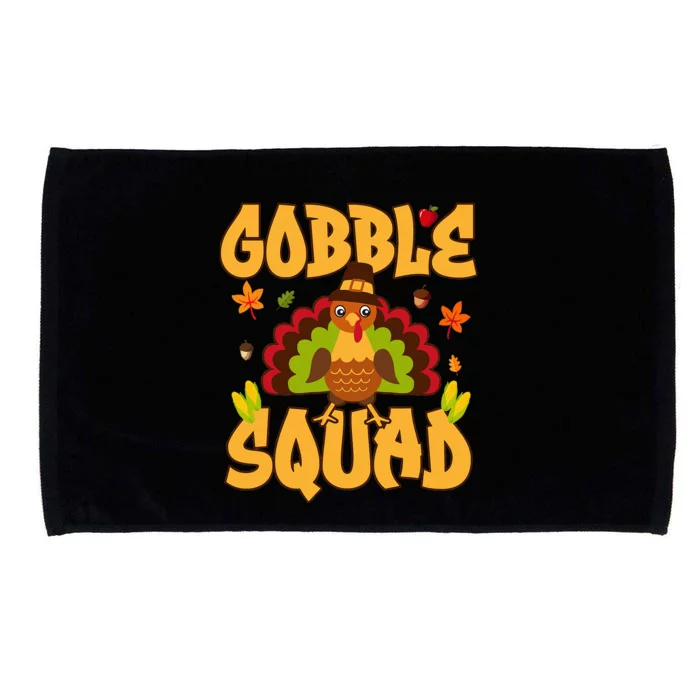 Gobble Squad Turkey Design Gobble Squad Microfiber Hand Towel