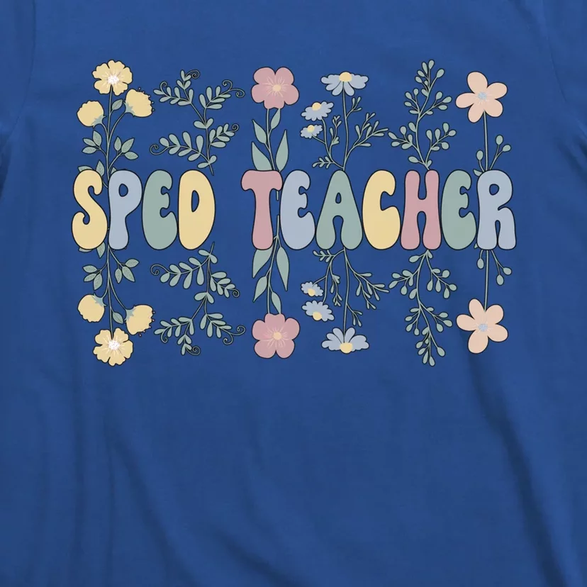 Groovy Sped Teacher Special Education Teacher Gift T-Shirt