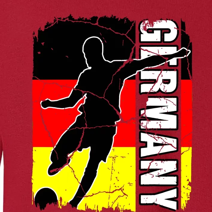 Germany Soccer Team German Flag Jersey Football Fans Toddler Sweatshirt