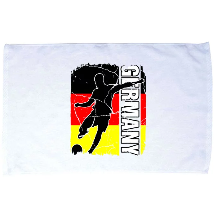 Germany Soccer Team German Flag Jersey Football Fans Microfiber Hand Towel