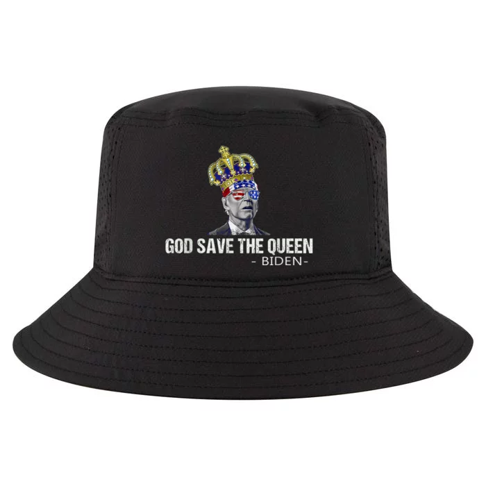 God Save The Queen Man Funny Joe Biden Shirts Cool Comfort Performance Bucket Hat