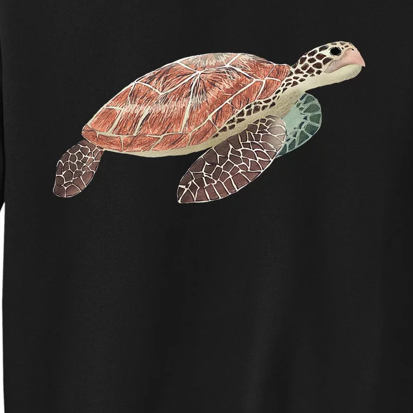 Green Sea Turtle Sweatshirt