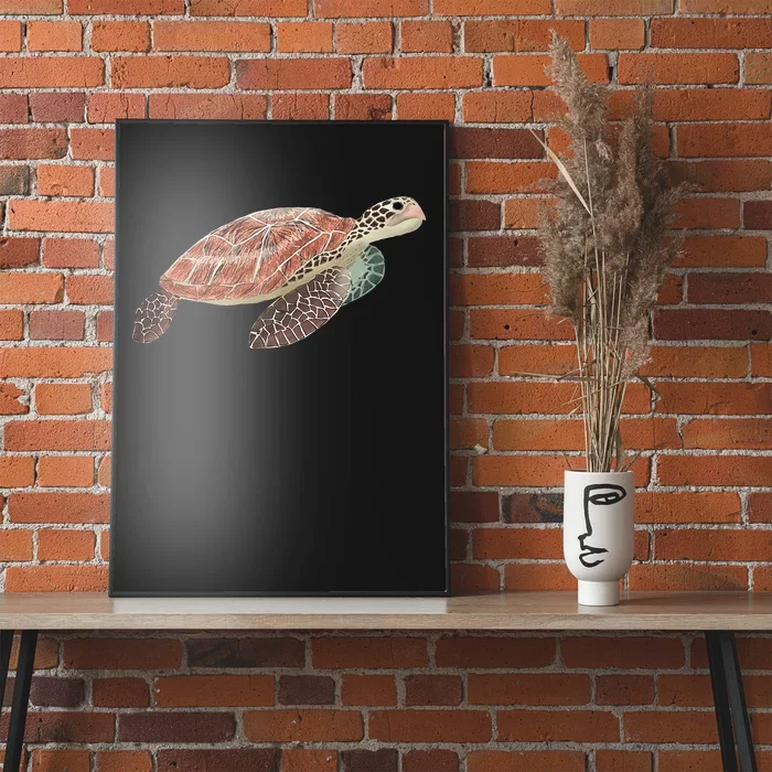 Green Sea Turtle Poster