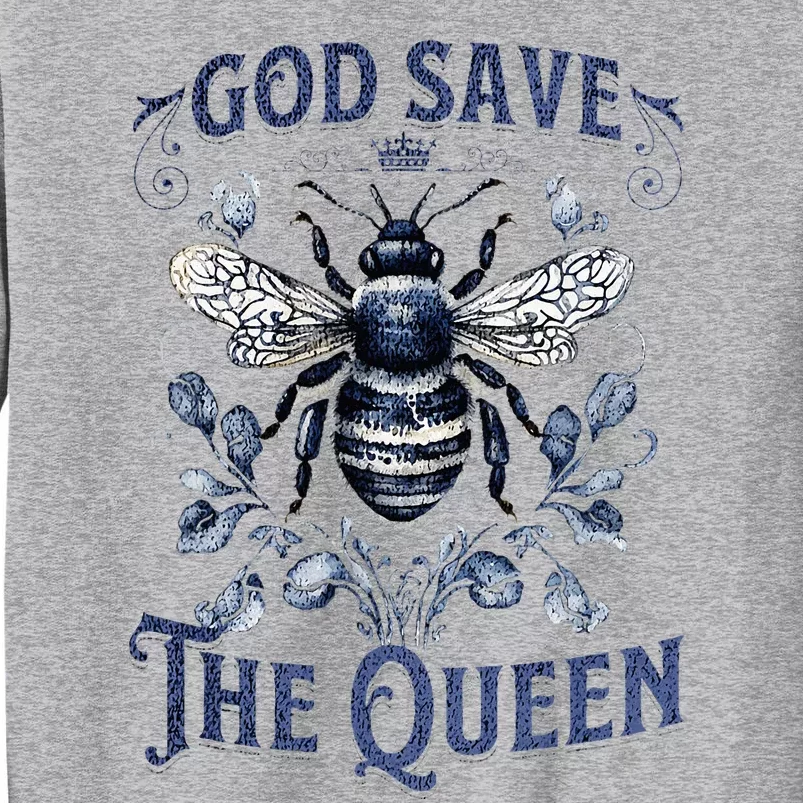 God Save the Queen Bee From Extinction Tall Sweatshirt