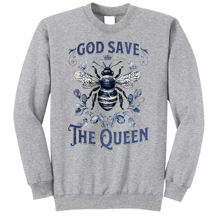 God Save the Queen Bee From Extinction Tall Sweatshirt