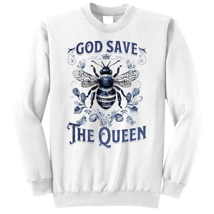 God Save the Queen Bee From Extinction Sweatshirt