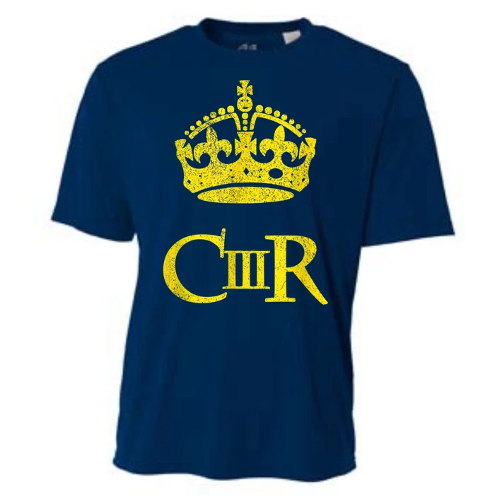 God Save The King King Charles III Cooling Performance Crew T-Shirt