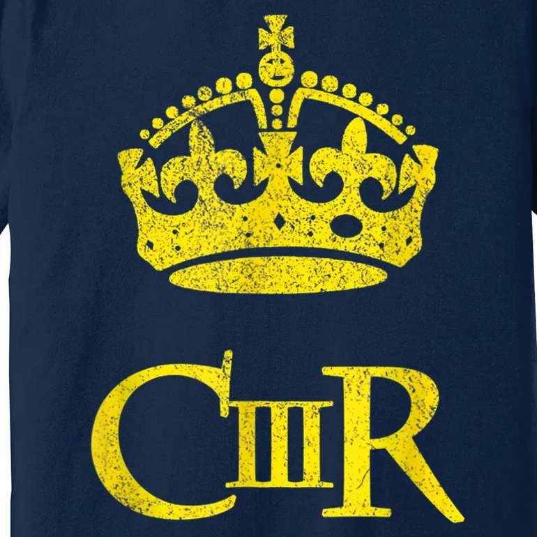 God Save The King King Charles III Premium T-Shirt