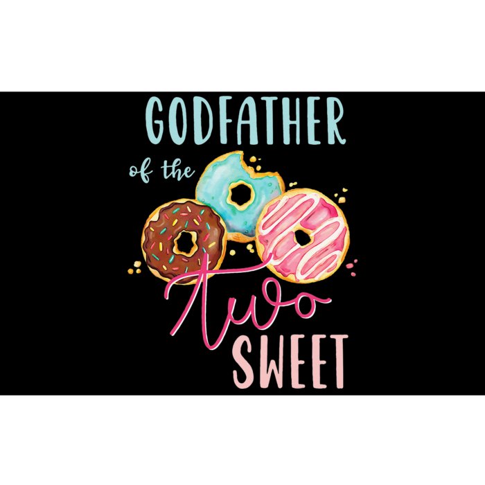 Godfather Sweet Two Donut Birthday Party Theme Bumper Sticker