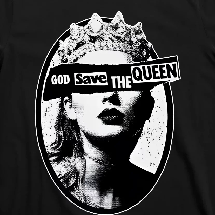 God Save The Queen God Save Queen Reputation Era Inspired T-Shirt